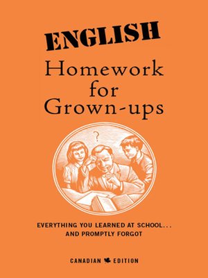 cover image of English Homework For Grown-Ups